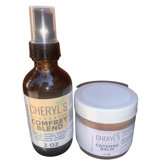 Comfrey Pain Balm & Spray Combo