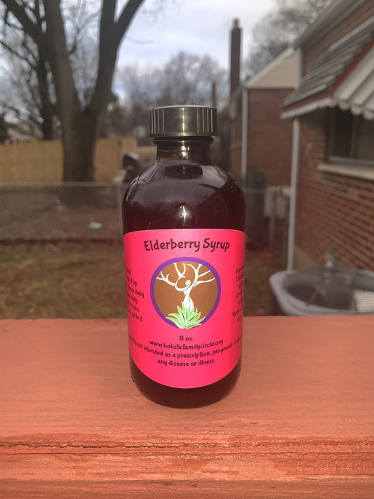 Elderberry Syrup 8oz, 16oz
