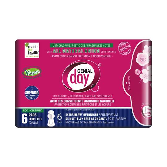 Genial Day Natural Pads (All sizes)